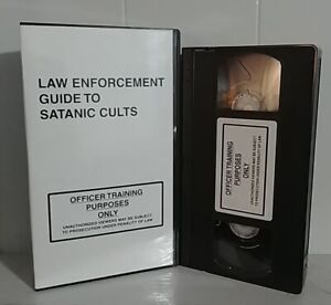 Law Enforcement Guide to Satanic Cults VHS Cult Horror Documentary