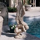 Angel Statue Weeping Sculpture Large Garden Figurine Remembrance Redemption
