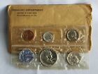 1956 US Proof Set 5 Coin Set 3 Silver Coins 1c-50c In Cello Sleeve with Envelope