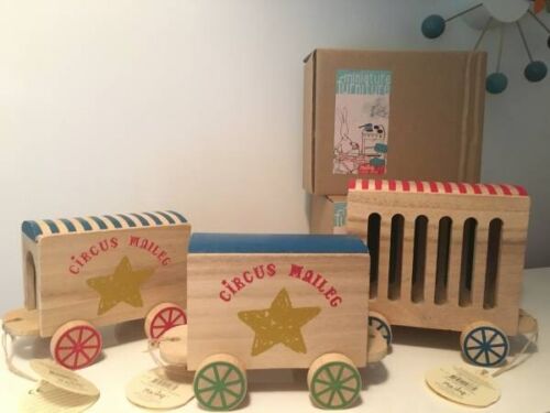 Maileg Circus Wagon Set - Complete with Original Tags and Boxes Rare Retired
