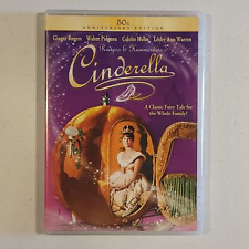 Rodgers & Hammerstein's Cinderella DVD 2001 Ginger Rogers 50TH ANNIVERSARY NR