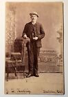 Cabinet Card Of A Well Dressed Man Photographed Dakota Territory. City Is Now...