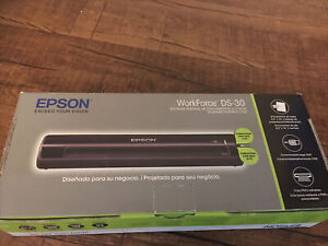 Epson WorkForce DS-30 Portable Document Scanner Brand New