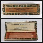 New ListingAntique 1922 Commemorative Evacuation Of Boston Banquet R.G Sullivan Cigar Box