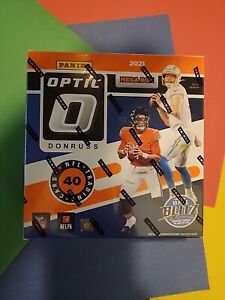 🔥2021 Panini Donruss Optic Football NFL Mega Box 40 Cards Factory Sealed! 🔥