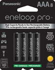 Panasonic Eneloop Pro BK-4HCCA8BA Pre-Charged Nickel Metal Hydride  Batteries+h