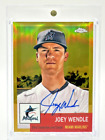 2022 Topps Chrome Platinum Gold Refractor Auto /50 Joey Wendle #CPA-JWE