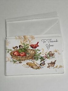 Hallmark Thank You & Happy New Year Cards With Envelopes Lot of 8