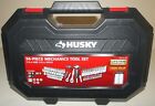 New Husky Mechanics Tool Set w/Storage Case 1/4