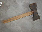 antique tool Bush hammers TROW HOLDEN stone mason marble tombstones Taillant old