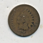 1878 Indian head one  cent / penny