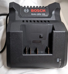 New ListingBosch GAL18V-20 18V Volt Lithium Ion Compact Battery Charger *Genuine* New!