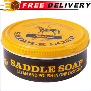 Fiebing's Saddle Soap Clean & Polish in 1 Easy Step, 12 oz
