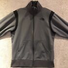 The North Face Mens Track Jacket  A5 Series  Gray Black Casual Size Small