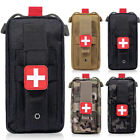 Tactical MOLLE Medical Pouch Rip-Away EMT First Aid Pouch IFAK Kit Waist Pack
