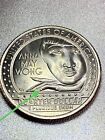 2022 P 25c Anna May Wong Error Quarter With Large Die Chip On Her Finger