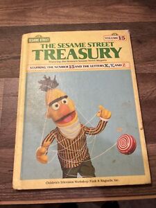 The Sesame Street Treasury Books 1983  volume 15 X,Y,Z