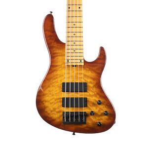 New ListingUsed Sadowsky NYC5 5-String Bass Quilted Maple Cherry Burst 2004