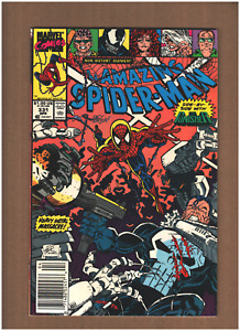 Amazing Spider-man #331 Newsstand Marvel 1990 VENOM & PUNISHER VF/NM 9.0