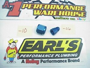 New Earl's Reducer -10AN Female to -6AN Male Fitting 9892106ERL #59