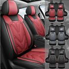 For Toyota RAV4 1996~2024 Leather Car Seat Covers 5-Seats Front Rear Protectors