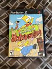 The Simpsons Skateboarding (PlayStation PS2, 2002) CIB Complete Disc Good
