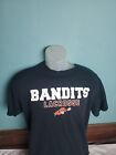 Buffalo Bandits T-shirt NLL  Lacrosse Men's Size Medium M Black Gildan Cotton