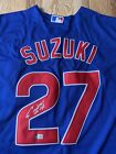 Seiya Suzuki Signed Chicago Cubs Jersey Beckett Authenticated Japan Autographed