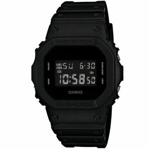 NEW Casio G-Shock DW-5600BB-1CR Men's Black Resin Digital Dial Quartz Watch