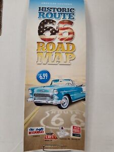 HISTORIC ROUTE 66 TRAVEL ROAD MAP CHICAGO TO LA 97th  2023 EDITION! BEST GUIDE!!