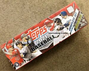 2021 TOPPS COMPLETE BASEBALL HOBBY FACTORY SET 660 CARDS + 5 FOILBOARD PARALLELS