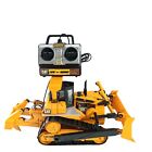 New Bright 1993 CAT Caterpillar D10N RC Bulldozer W/ 5ft Corded Remote Control