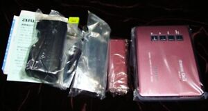 Aiwa HS-PX580 Cassette Player Walkman Kassettenspieler boxed Red Metal all body