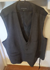 Rochester Big and Tall - Grey and Black Herringbone Wool Vest | Big and Tall| 5X