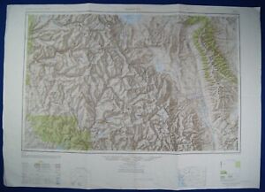Vintage 1948 Army Corps/ USGS Topo Map Mariposa, California 34 X 24