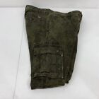 Superdry Pants Mens 32(33) x 31 Green Cargo Camo Straight Uitility 100% Cotton