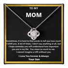Christmas,Anniversary, Graduation, I love Mom, From Son, Mother's Day, Love Mom