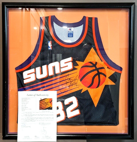 Jason Kidd Phoenix Suns Signed Framed NBA Jersey Champion/Letter of Authenticity