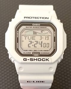 Casio G-Shock G-LIDE GLX-5600 White Resin Case Band Men's Wristwatch