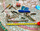 Nice Variety Vintage Junk Drawer Lot Tools, Knifes, OLD ANTIQUE COLLECTABLES