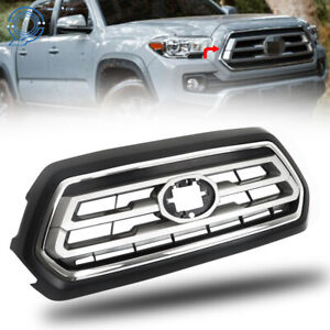 Black Front Bumper Grille Matte For 2016-2020 2021 Toyota Tacoma 53101-04080 (For: 2021 Tacoma)