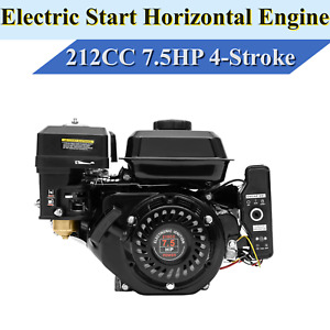 7.5Hp Gasoline Engine Motor 4-stroke 212cc Electric Start For Go Kart Mini Bike