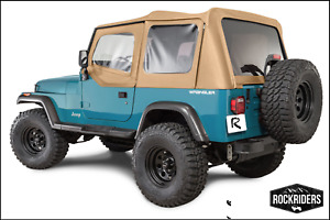 Rampage 99617 Replacement Soft Top & Tinted Window 1988-1995 Wrangler YJ Spice (For: Jeep Wrangler)