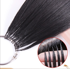 Second Generation Feather Hair Extension Micro Woven Feather 6D Double Line