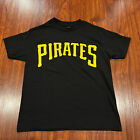 Majestic Youth Pittsburgh Pirates Black Jersey Shirt Small S Baseball MLB Boys