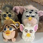 1998 Furby Lot of 2 Used Not Working Gear And Pink + Clip And Kids Meal Toy AsIs
