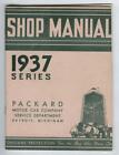 1937  Packard Shop Manual Full 72 page Crank'en Hope Publications reprint..NICE