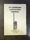 Yaesu FT-209R/RH Operating Manual- Original- Ham Radio
