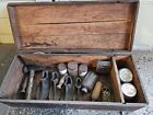 Antique Cobblers Box With Tools