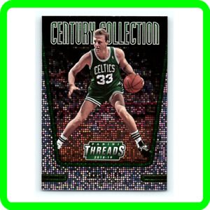 Larry Bird CENTURY COLLECTON DOTS 2018-19 Panini Threads NBA Card #2 Celtics